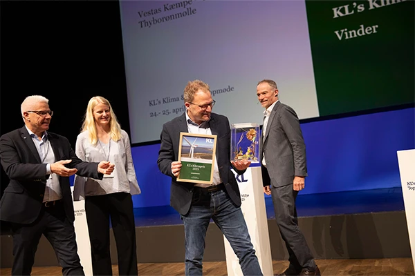 Prisoverrrækkelse af klimaprisen